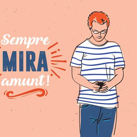 il·lustració sempre mira amunt